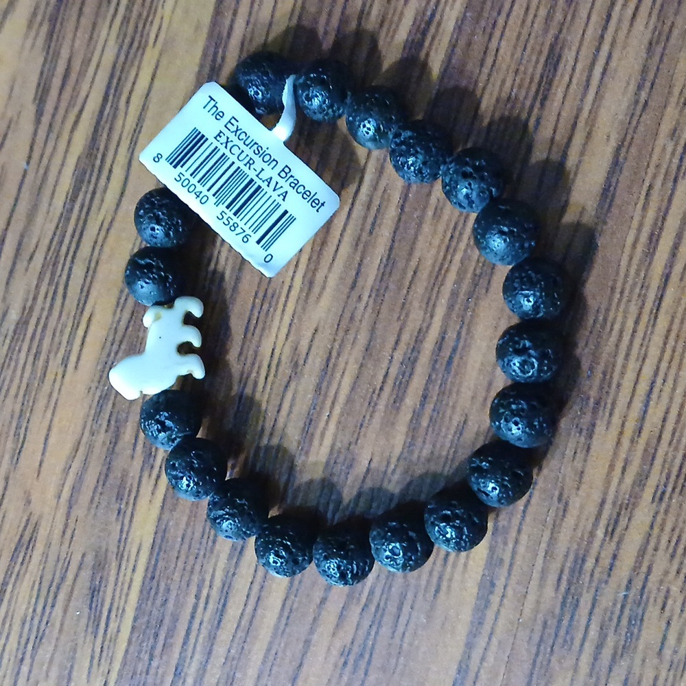 Lava rock bracelet